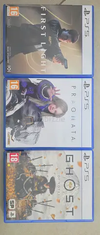 Collection: PS5 Games - 007 First Light, Pragmata, Ghost of Tsushima (PS5) - Good Condition