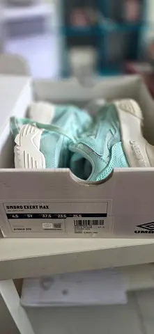 Light blue sneakers size 37.5 in box - barely used