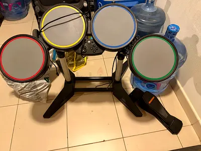 Rock Band / Guitar Hero Drum Set with Pedal - Working Condition