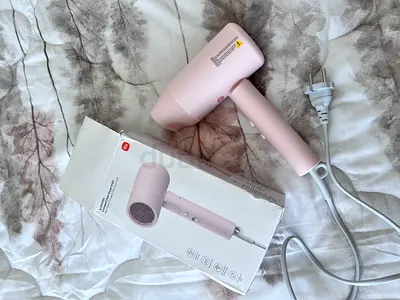 Pink hair dryer