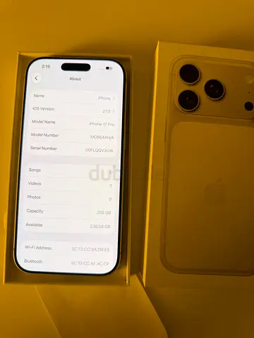 Iphone 17 pro 256 gb TDRA