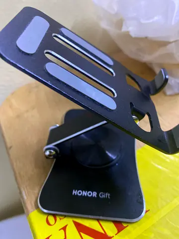 Foldable Adjustable Metal Phone/Tablet Stand - Compact
