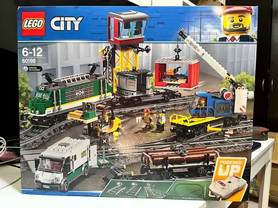 UNBEATABLE PRICE: LEGO City Cargo Train 60198 - Complete Set (1226 pcs)