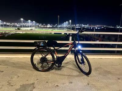 Electric Bicycle kugoo M101 - Good Condition E-bike with storage and phone stand