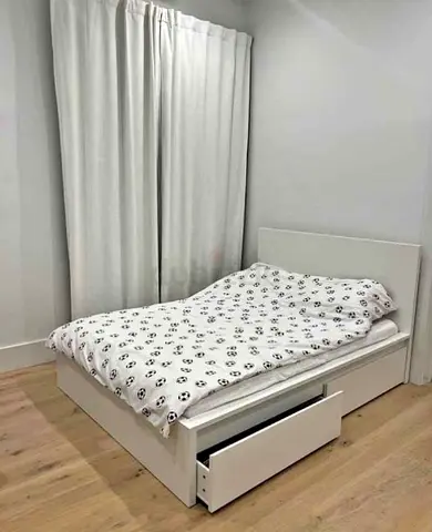 Ikea Queen Size Bed with Mattress Available in Perfect Condition