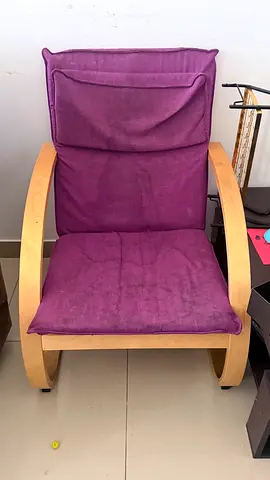 Ikea Poäng Armchair in Purple - Good Used Condition