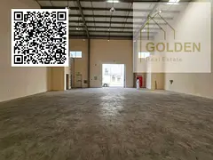 Brand-new warehouse located directly on the main road near Talal Market in Umm Al Thaoub Industrial