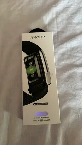 Whoop fitness tracker (new in box) with heart sensor