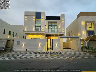 5-Bedroom Villa for Sale in Al Helio, Ajman Villa for Sale in Al Helio The kitchen is equipped with
