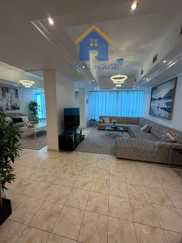A spacious, high-end apartment is available for sale in the Al Majaz 3 area, boasting a strategic and vibrant location close to various services, amen