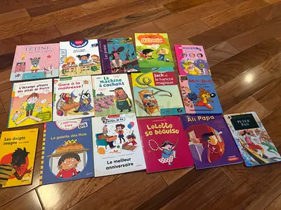 Bundle of French Children's Picture Books - Assorted Titles