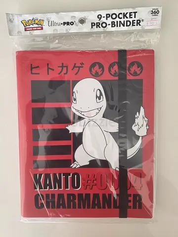 Brand New Ultra Pro 9-Pocket Pokemon Charmander Card Binder (Kanto #004)