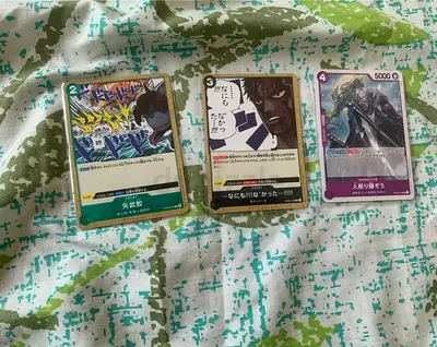 One Piece Card Game Set – Action Events & Character Cards