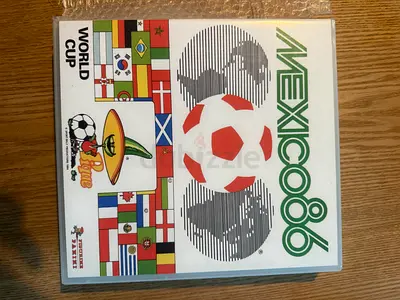 Panini 1986 Worldcup Album Full stickerset unpasted