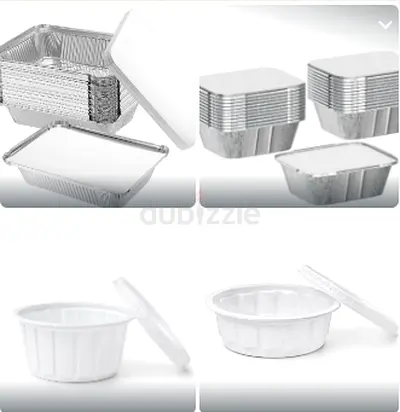 Food Packaging Containers with Lids – Bulk– Brand New