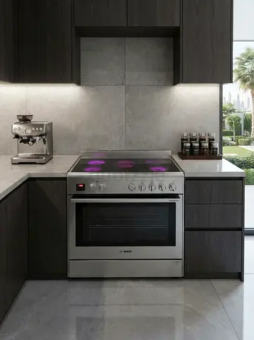 Bosch Series 8 90Cm Electric Cooker, Latest Model With Warranty