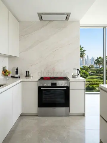 Bosch 4-Zone Freestanding Electric Cooker 60x60Cm HKQ38A150M, 85Cm Height