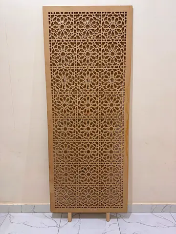 Arabic Style Decorative wooden privacy screen / Divider