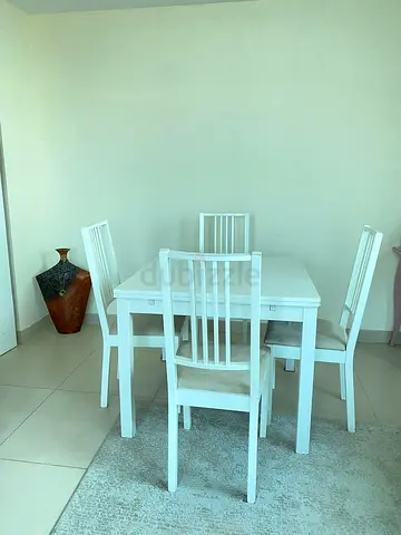 IKEA Extendable wooden dinning table 4 seater