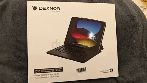 Dexnor keyboard case for iPad A16,11 Gen 11 inch2025 , Ipad 10 Gen 10.9 2002(detachable keyboard)