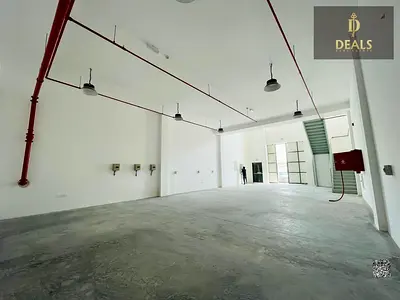 Prime Industrial Warehouse (2,675 Sq. Ft.) with High 40 kW Power for Rent | AED 133,750 / Year