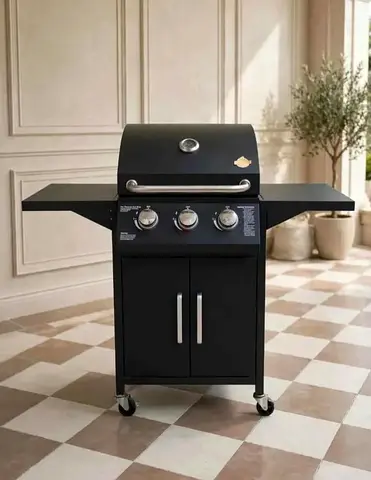 Pure Fire 3 Burner Gas Grill is the next generation of cooking gear that has everything