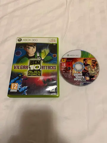 Ben 10 Alien Force Vilgax Attacks, GTA 5 Xbox 360 Games