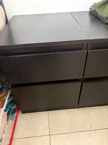 IKEA 2 drawer nightstand/ bedside table for sale
