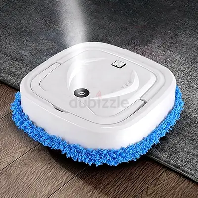 Automatic Smart Robot Mop & Floor Sweeper with Humidifier Spray – Brand New