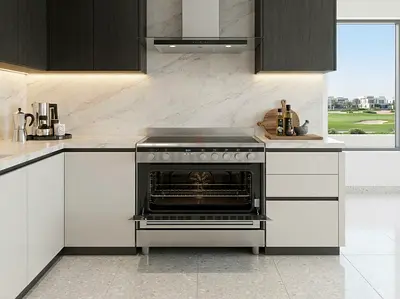 Siemens 90x60Cm Ceramic Electric Cooker, Freestanding Cooking Range