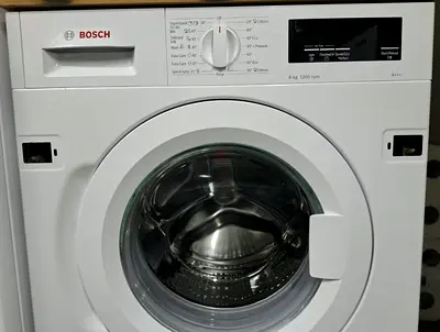 Bosch series 6 bulit in 8kg washing machine same like new condition