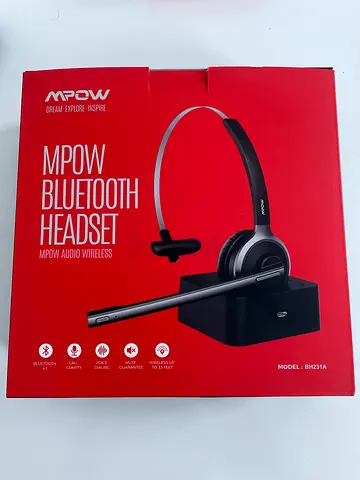MPOW Bluetooth Headset (boxed) - Wireless Overhead Headset
