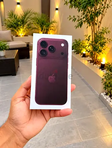 📱 iPhone 18 Pro – 256GB
🍷 Burgundy | TDRA Approved🇦🇪
