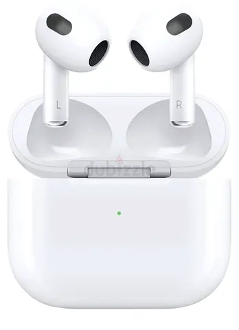 AirPods white color with case and everything
