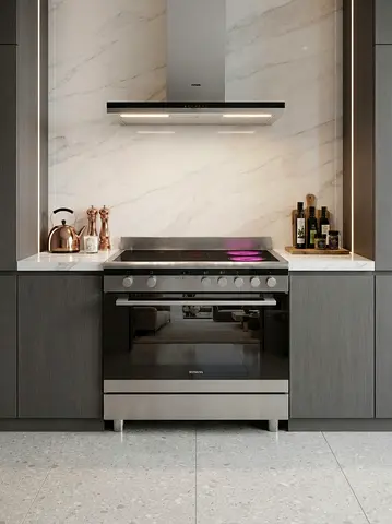 Siemens 90x60Cm Ceramic Electric Cooker, Freestanding Stove