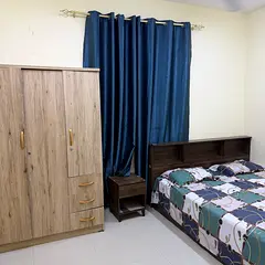 Family rooms available with full furnished