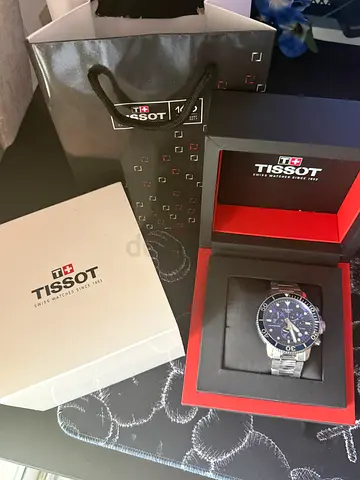 Tissot seastar watch blue dial