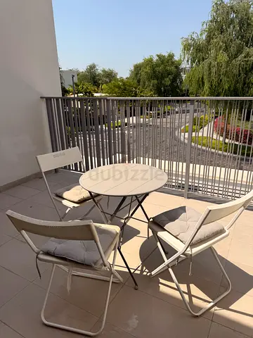 Table and chairs for the terrace