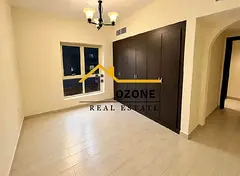 12 CHEQUES PAYMENT ~SPECIOUS 1BHK WITH PARKING ~WARDROBES ~FAMILY BUILDING