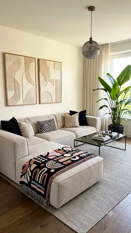 New decent and modern L shape sectional sofa