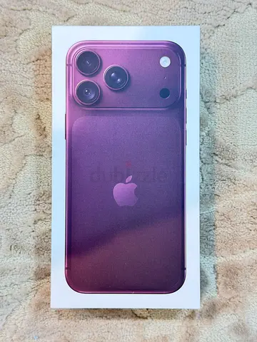 Apple iPhone 18 PRO MAX (sealed box) —256 GB TDRA