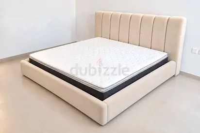 Brand New King size Royal Luxury Bed with Super Spring Matttress Available