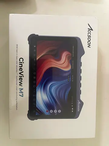 Accsoon CineView M7 7" 4K60,HDMI/3G-SDI DSLR Camera Monitor, Touch Screen with 3D LUT waveform