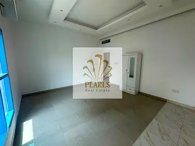 3 BHK in Al Khor Towers: high floor, maid room, 2 balconies, sea view, 3 baths, built-in wardrobes, private parking, AED 55k.