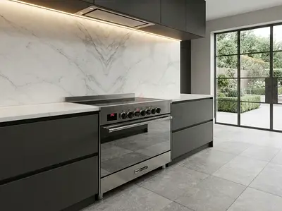 Bompani BO683DX 90x60Cm Ceramic Electric Cooker With Oven