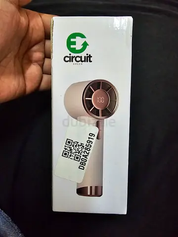Portable Handheld Fan, 1-100 Speeds Adjustable Turbo Mini Fan with LED Display, Rechargeable