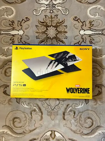 PS5 PRO Wolverine Adamantium Limited Edition Faceplate