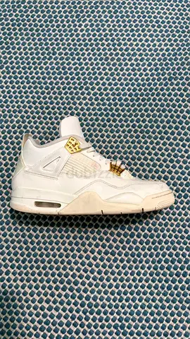 jordan 4 metallic gold
