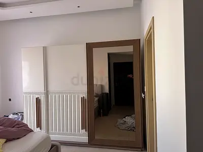 Large mirrored sliding wardrobe - Home Centre - Made in Turkey - Wooded