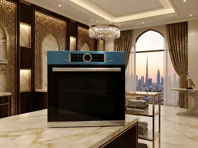 Bosch Serie 8 Built-In Electric Oven – Like New Condition